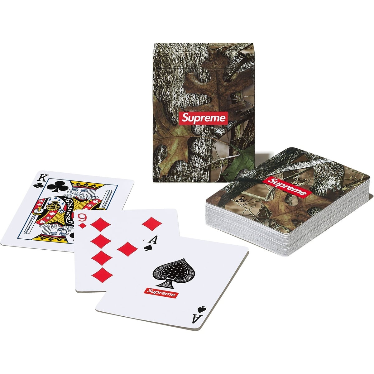 Supreme Camo Playing Cards (spring/summer 2025) - $18.00