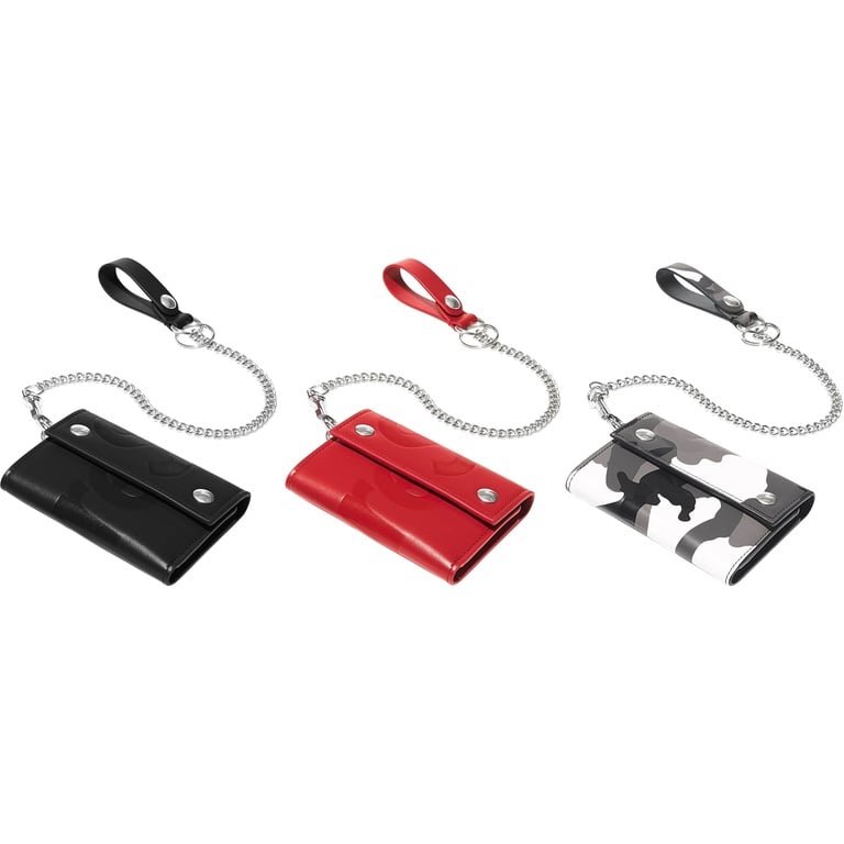 Supreme Leather Chain Wallet (spring/summer 2025) - $198.00