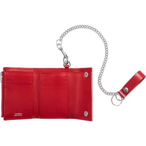 Leather Chain Wallet - spring/summer 2025 - Supreme