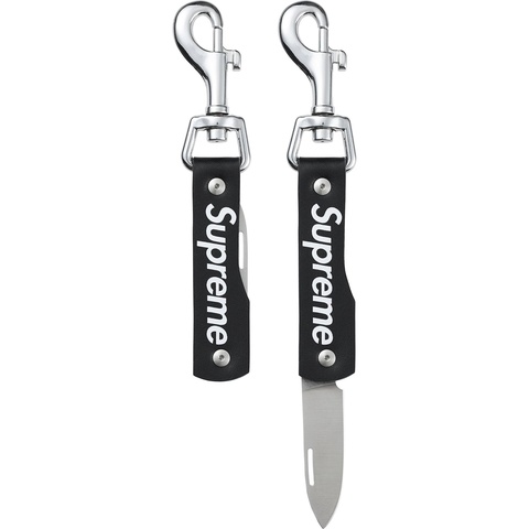 Supreme Leather Clip Knife black 箱付き Leather Clip Knife - spring/summer 2025 - Supreme