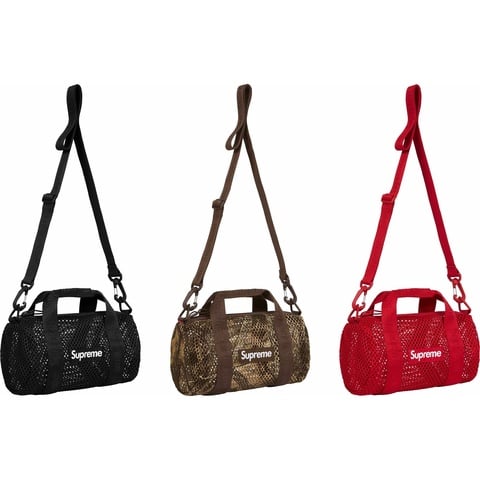 旅行かばん・小分けバッグ Supreme 23SS MESH DUFFLE duffle bag mesh Mesh Mini Duffle Bag | Supreme 23ss