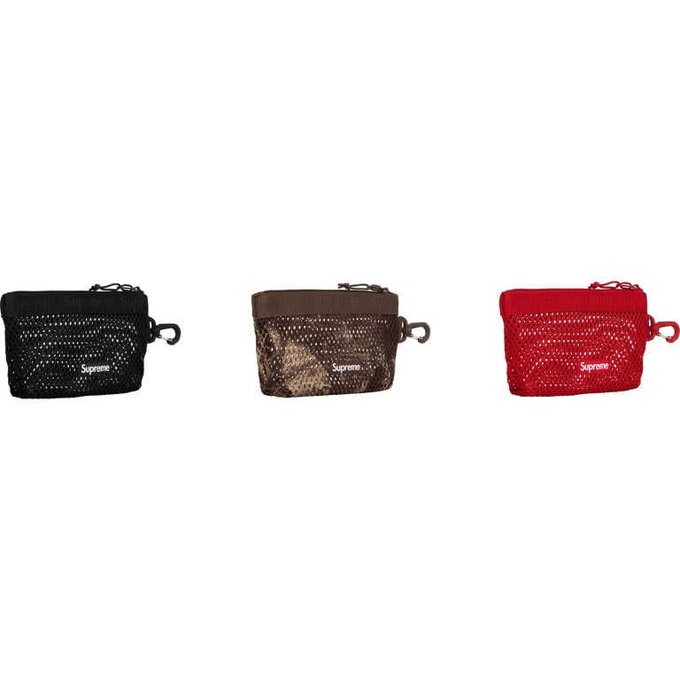 Supreme Mesh Mini Pouch (spring/summer 2025) - $30.00