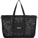 Supreme Mesh Tote Bag (SS25) - Black