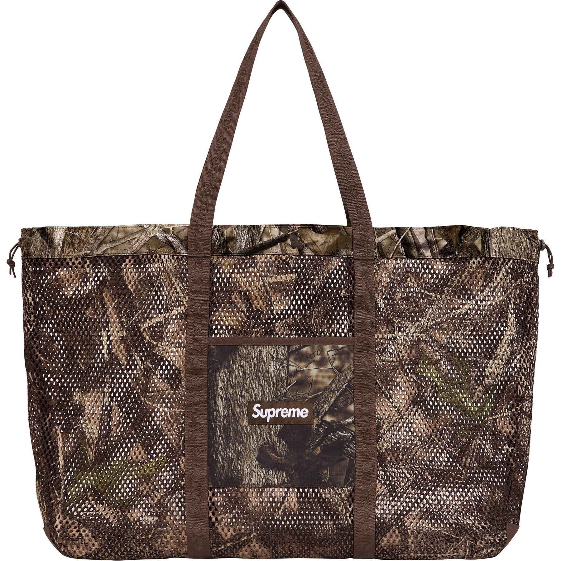 Supreme Mesh Tote Bag (SS25) - TrueTimber® Kanati Camo - $118