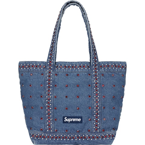 Supreme Supreme®/b.b. Simon Denim Tote Bag - Washed Indigo