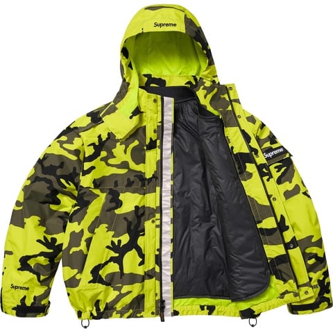 Supreme 2-in-1 GORE-TEX Shell + Quilted Liner Vest - Fluorescent Camo