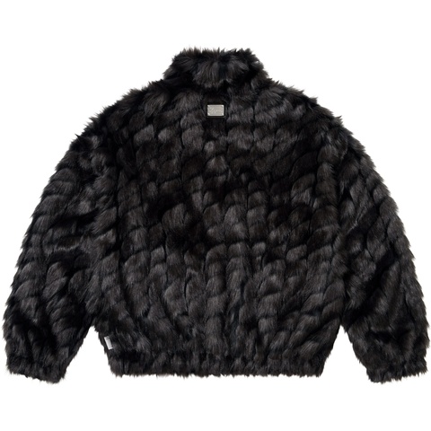 Supreme 2-Tone WINDSTOPPER® Faux Fur Jacket - Black