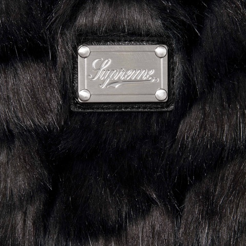Supreme 2-Tone WINDSTOPPER® Faux Fur Jacket - Black