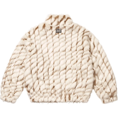 Supreme 2-Tone WINDSTOPPER® Faux Fur Jacket - Tan
