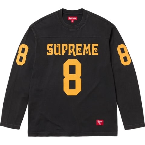 Supreme Affiliated L/S Football Top - Black