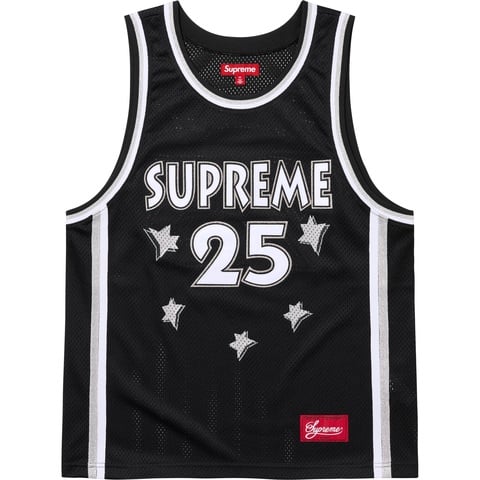 Supreme All Star Basketball Jersey - Black