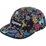 Supreme AOI Embroidered Camp Cap (SS25) - Black