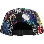 Supreme AOI Embroidered Camp Cap (SS25) - Black