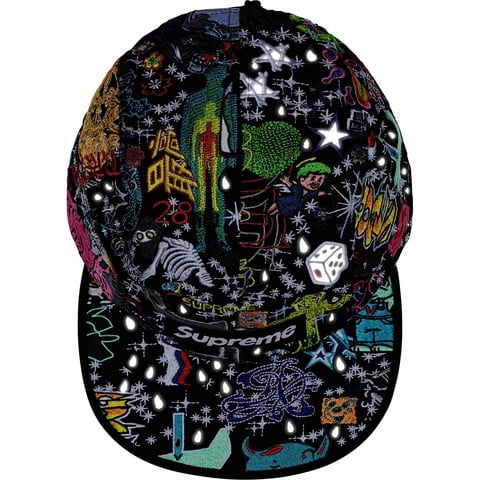 AOI Embroidered Camp Cap - spring/summer 2025 - Supreme