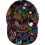 Supreme AOI Embroidered Camp Cap (SS25) - Flames