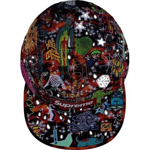 AOI Embroidered Camp Cap - spring/summer 2025 - Supreme