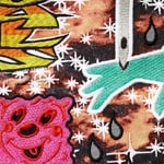 Supreme AOI Embroidered Hooded Work Jacket (SS25) - Flames