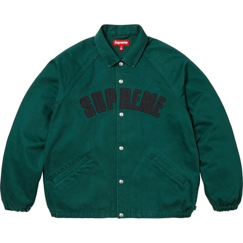 Arc Denim Coaches Jacket - spring/summer 2025 - Supreme Arc Denim Coaches Jacket - spring/summer 2025 - Supreme