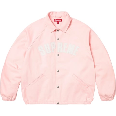 Supreme Arc Denim Coaches Jacket - Light Pink