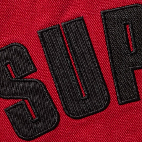Supreme Arc Denim Coaches Jacket - Red