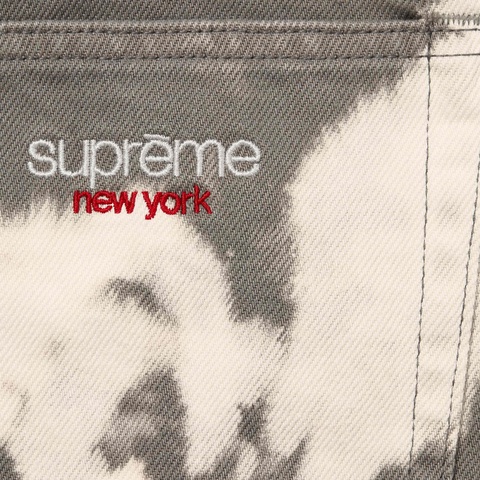 Supreme Baggy Denim Short - Bleached