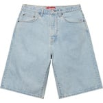 Supreme Baggy Denim Short (SS25) - Light Washed Indigo