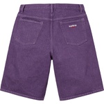 Supreme Baggy Denim Short (SS25) - Purple