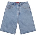 Supreme Baggy Denim Short (SS25) - Washed Indigo