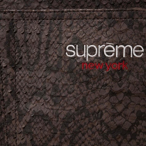 Baggy Leather Short - spring/summer 2025 - Supreme