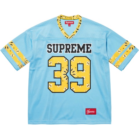 Supreme Bandana Football Jersey - Blue