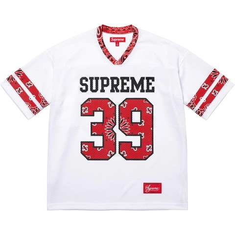 Supreme Bandana Football Jersey - White