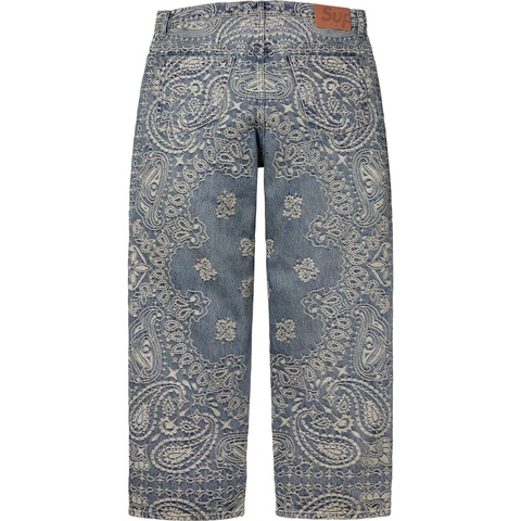 Bandana Jacquard Baggy Jean - spring/summer 2025 - Supreme