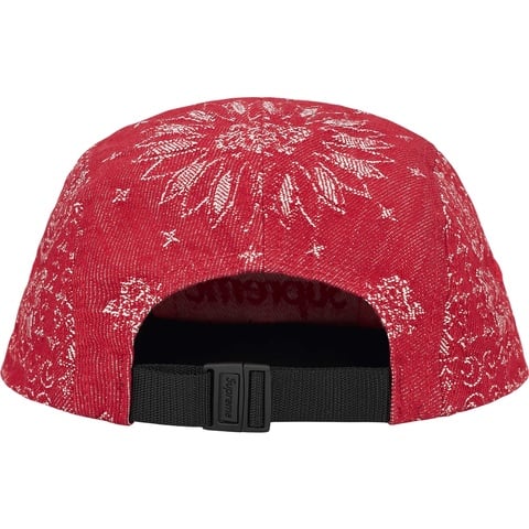 Bandana Jacquard Denim Camp Cap - Supreme