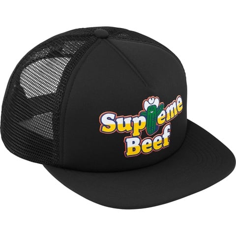 Supreme Beef Mesh Back 5-Panel - Black