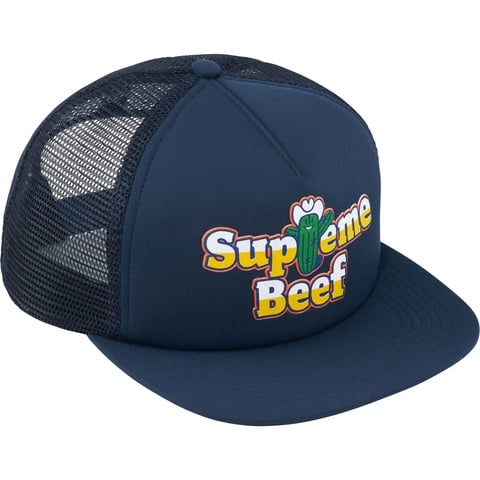 Supreme Beef Mesh Back 5-Panel - Navy