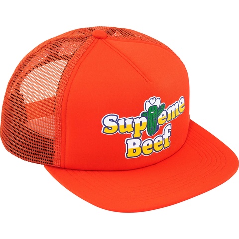 Supreme Beef Mesh Back 5-Panel - Orange