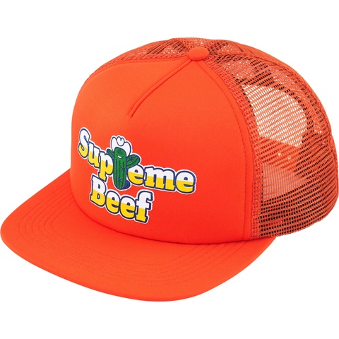 Supreme Beef Mesh Back 5-Panel - Orange