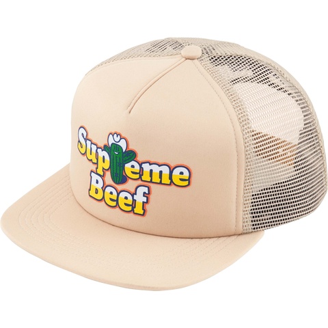 Supreme Beef Mesh Back 5-Panel - Tan