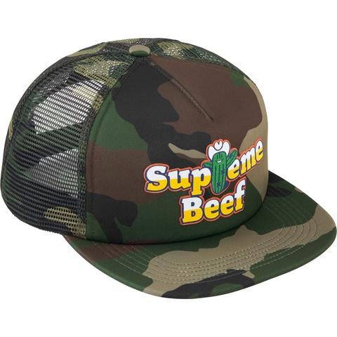 Supreme Beef Mesh Back 5-Panel - Woodland Camo
