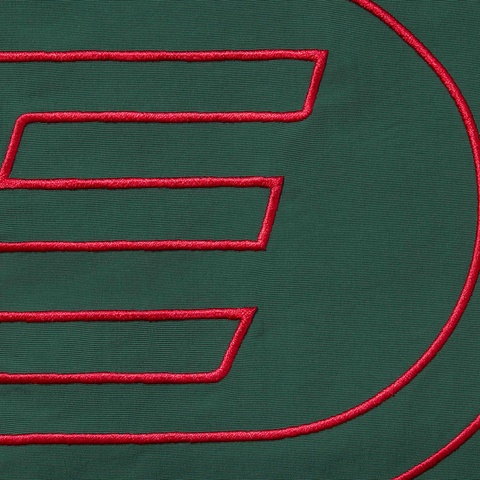 Supreme Big Logo Nylon Short - Dark Green