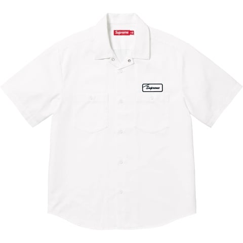 Supreme Bitch S/S Work Shirt - White