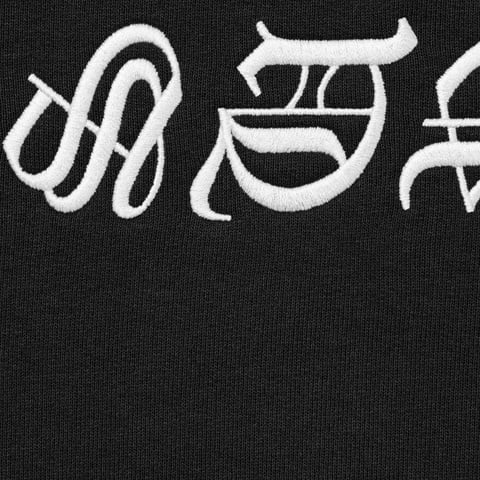 Blackletter Hooded Sweatshirt - spring/summer 2025 - Supreme