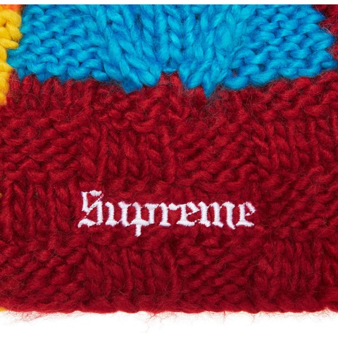Block Knit Beanie - spring/summer 2025 - Supreme