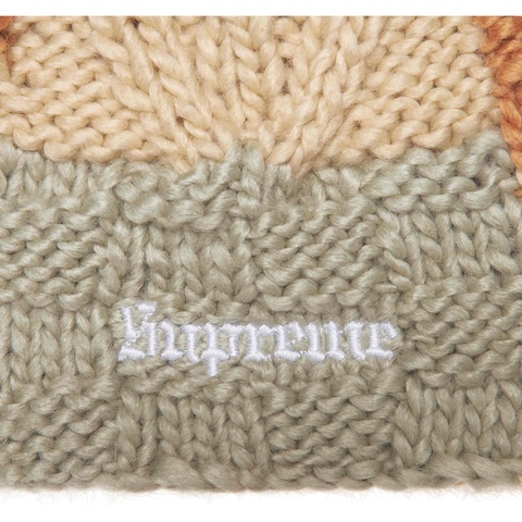 Block Knit Beanie - spring/summer 2025 - Supreme