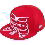 Supreme Bones Box Logo New Era (SS25) - Red