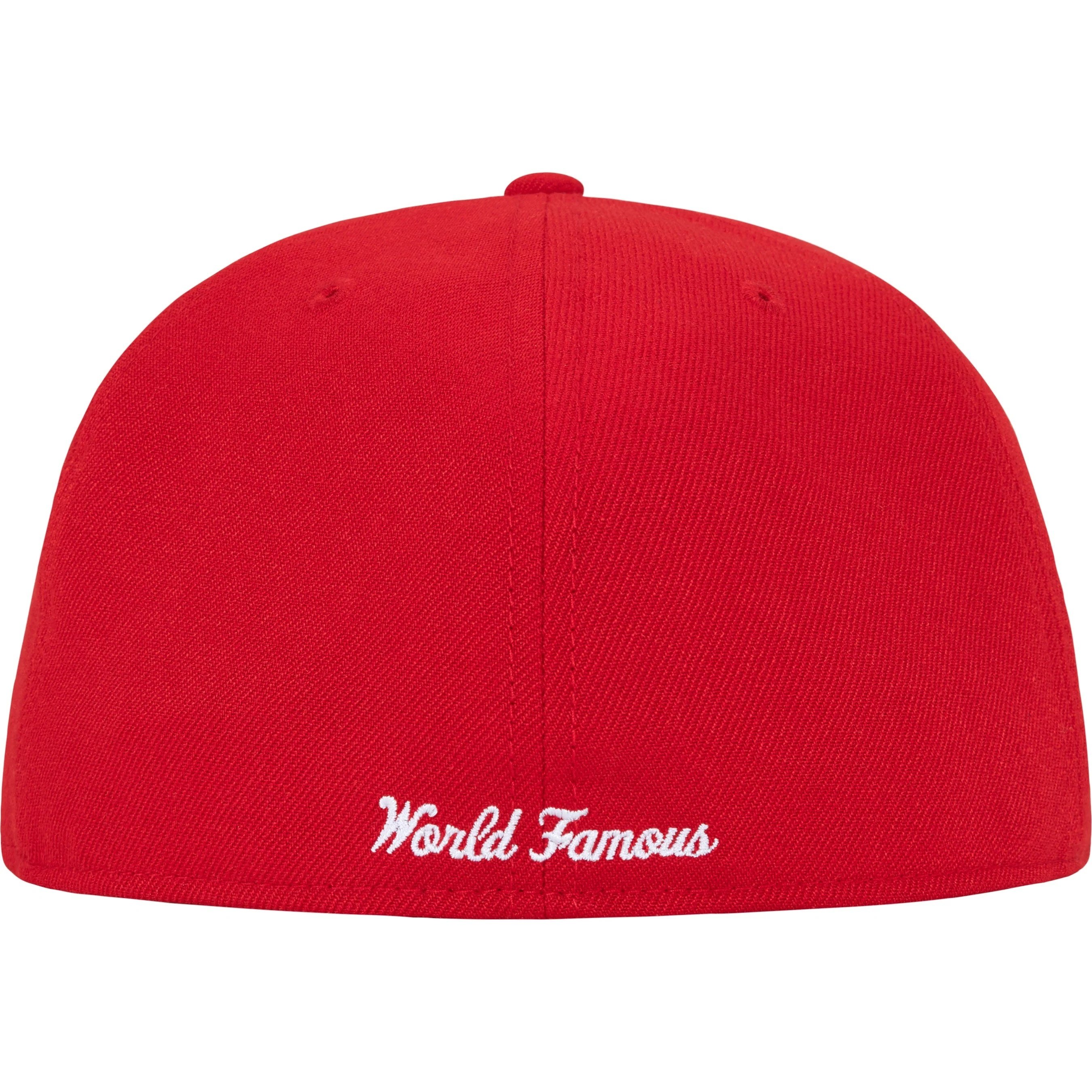 Supreme Bones Box Logo New Era (SS25) - Red - $54