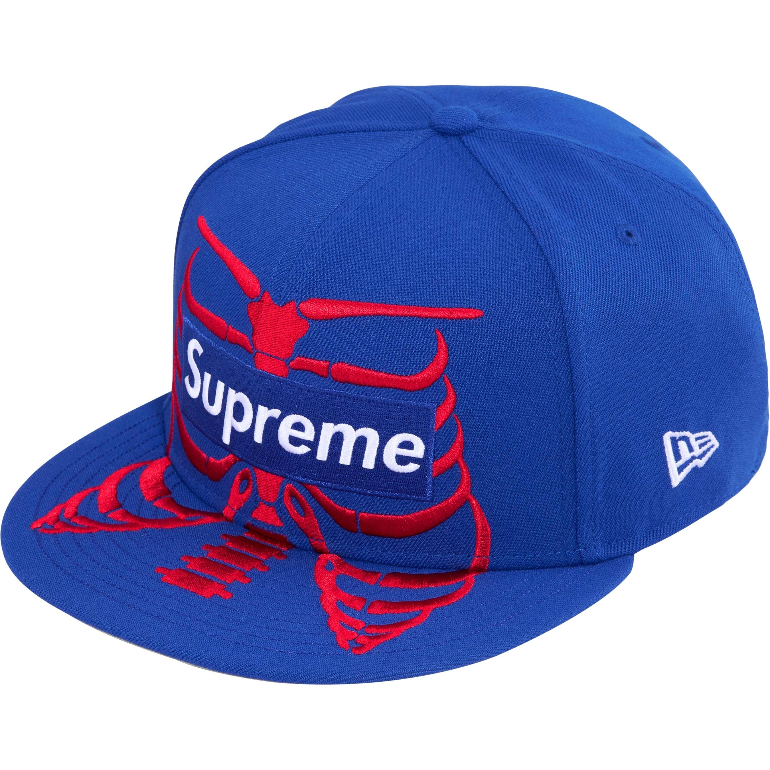 Supreme Bones Box Logo New Era (SS25) - Royal - $54