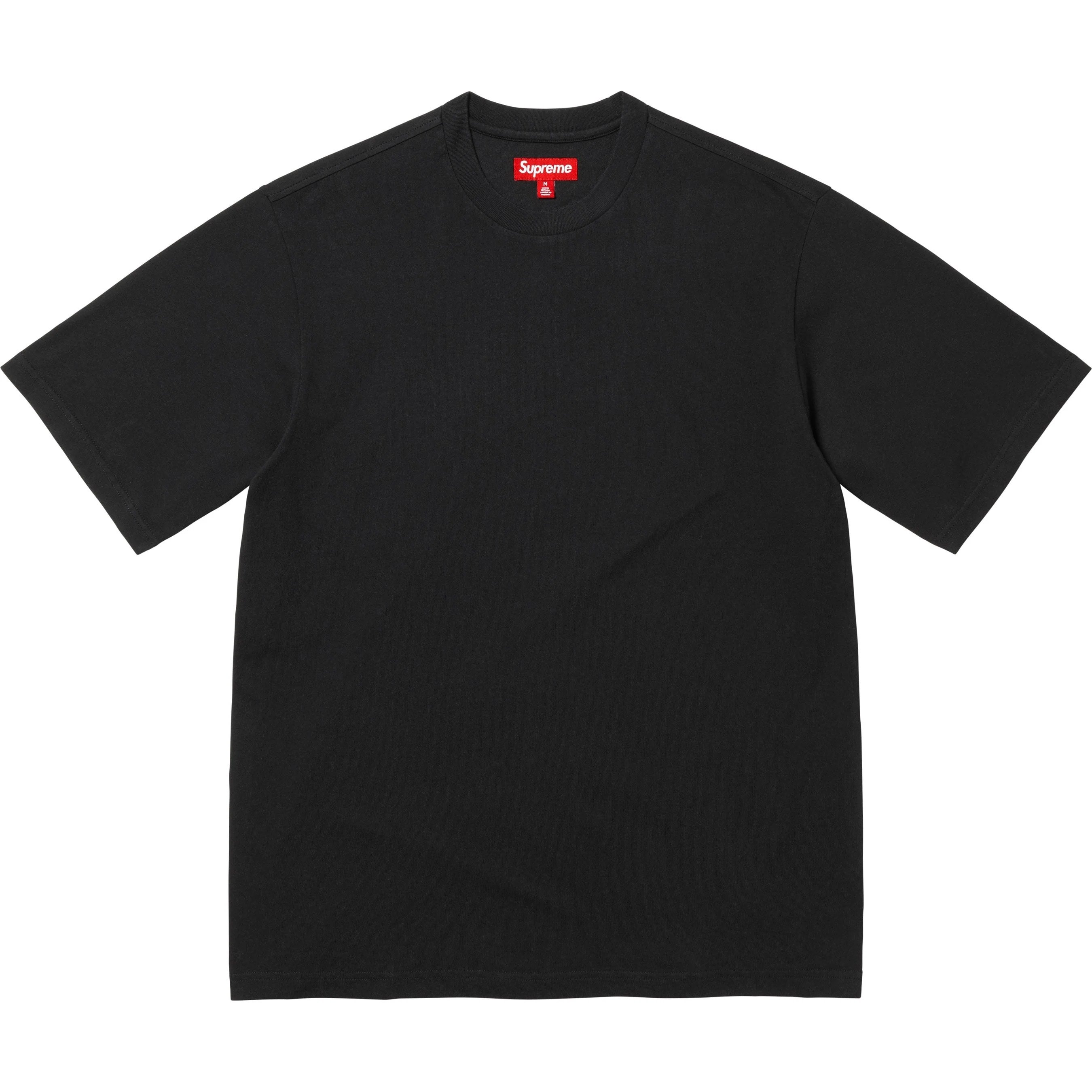 Supreme Brushed Arc S S Top (SS25) - Black - $98