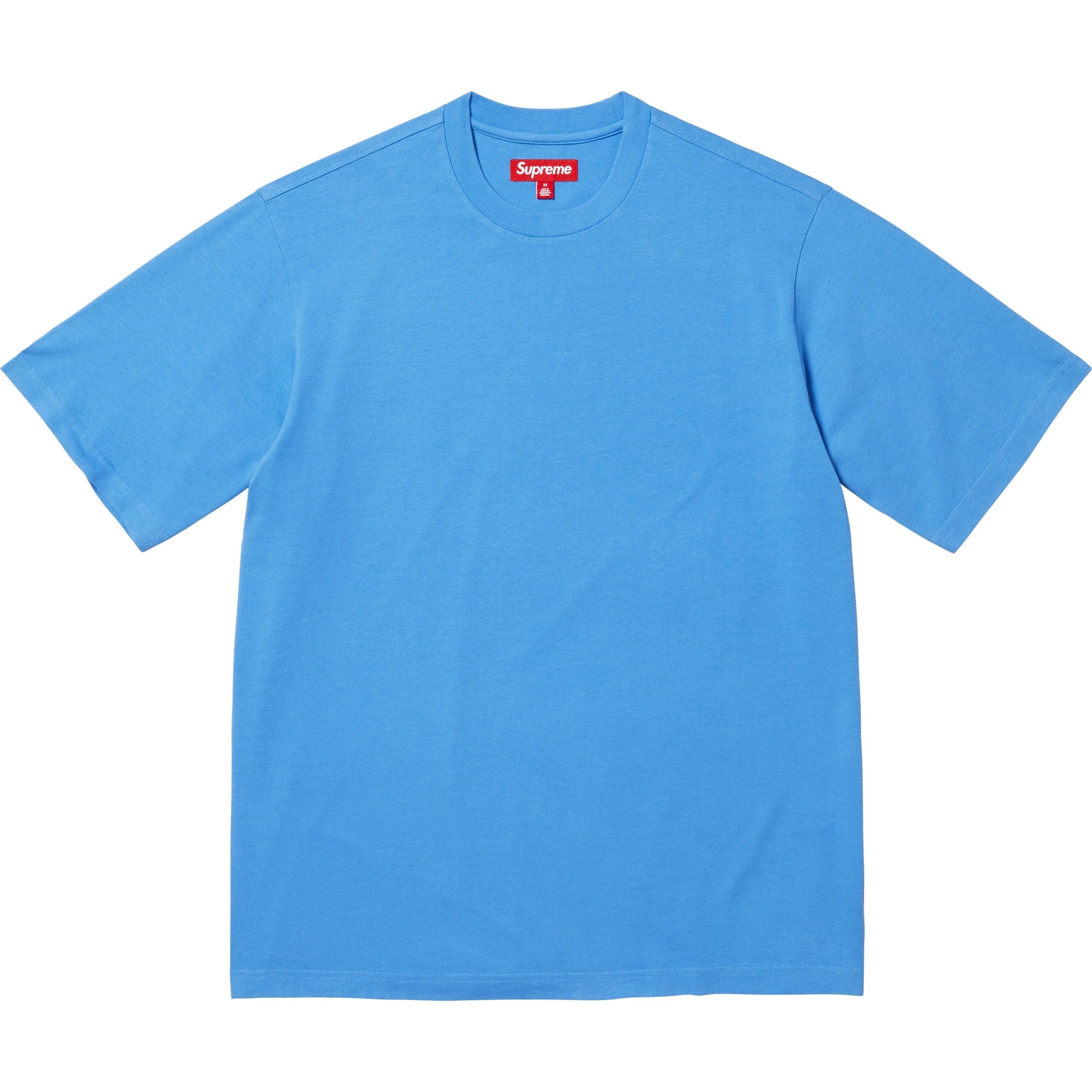 Supreme Brushed Arc S S Top (SS25) - Light Royal - $98