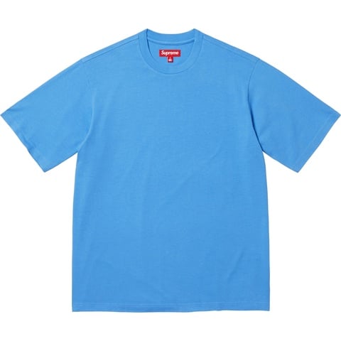 Supreme Brushed Arc S/S Top - Light Royal